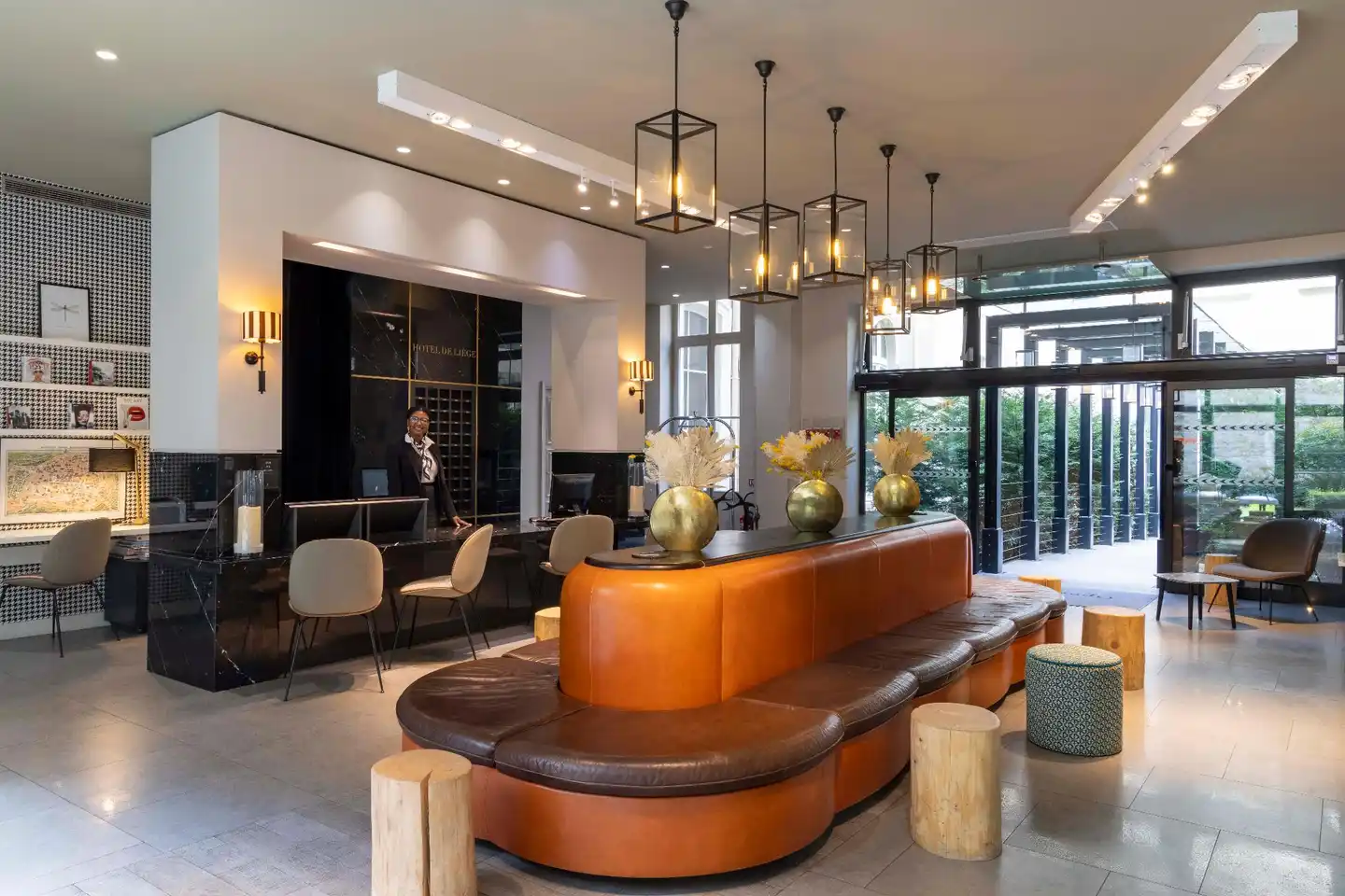 Hôtel Opéra Liège Lobby