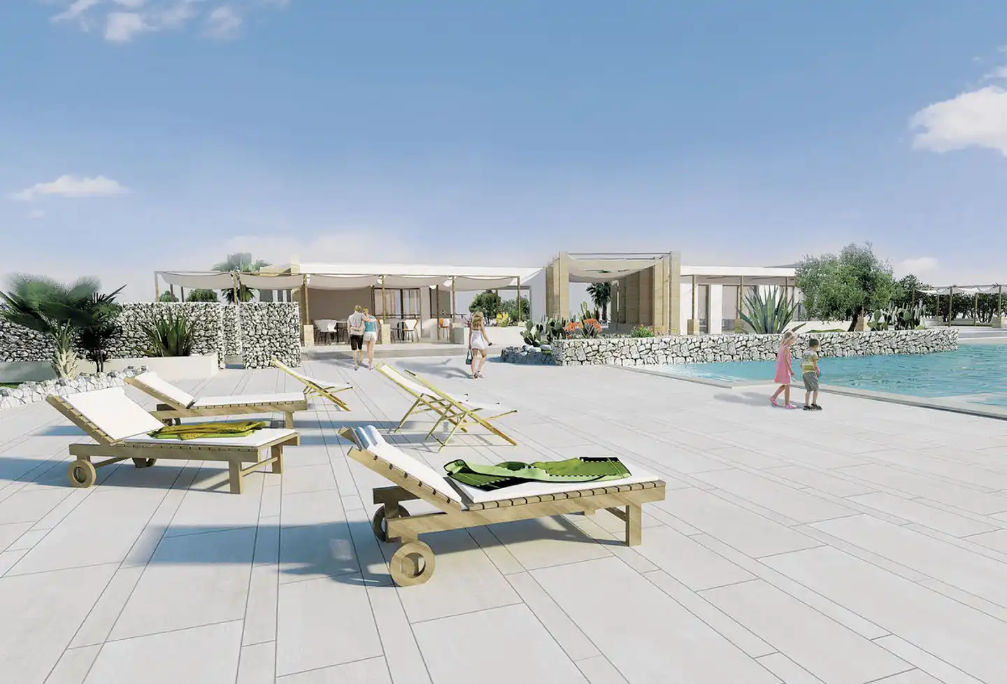 Relais Masseria Le Cesine Terrasse
