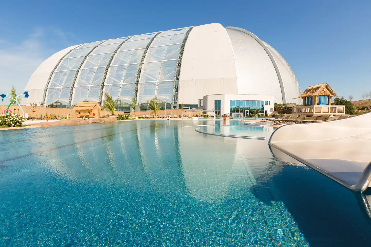 Tropical Islands - Zelte Pool