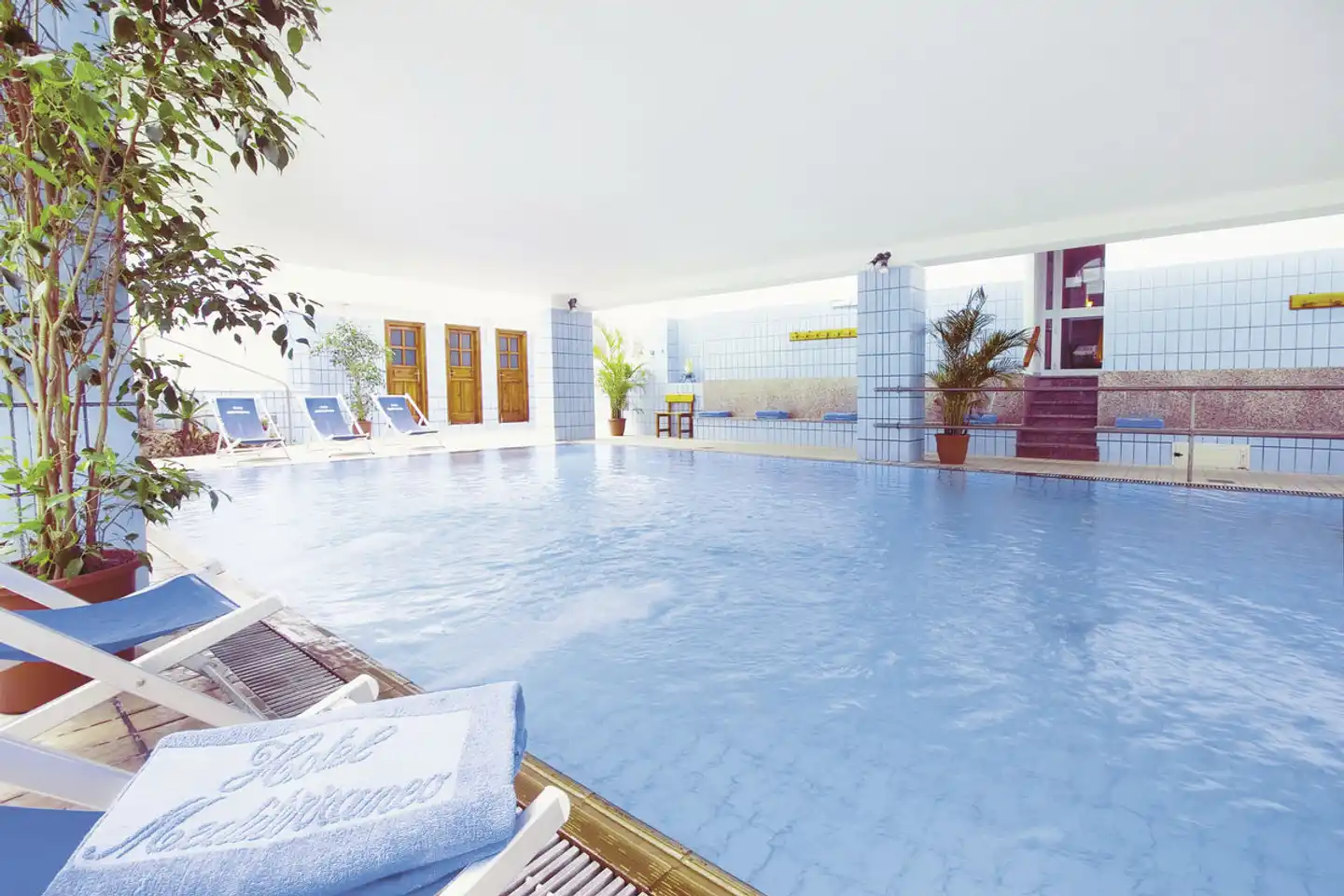 Park Hotel Terme Mediterraneo Hallenbad