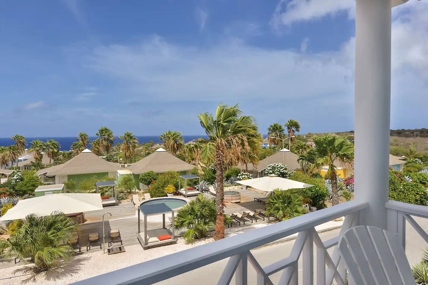 Chogogo Dive & Beach Resort Terrasse