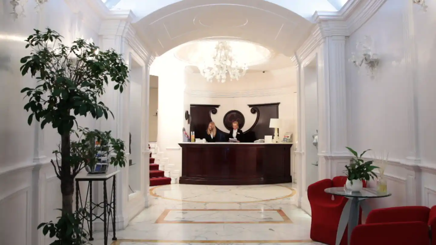 Gambrinus Hotel Lobby