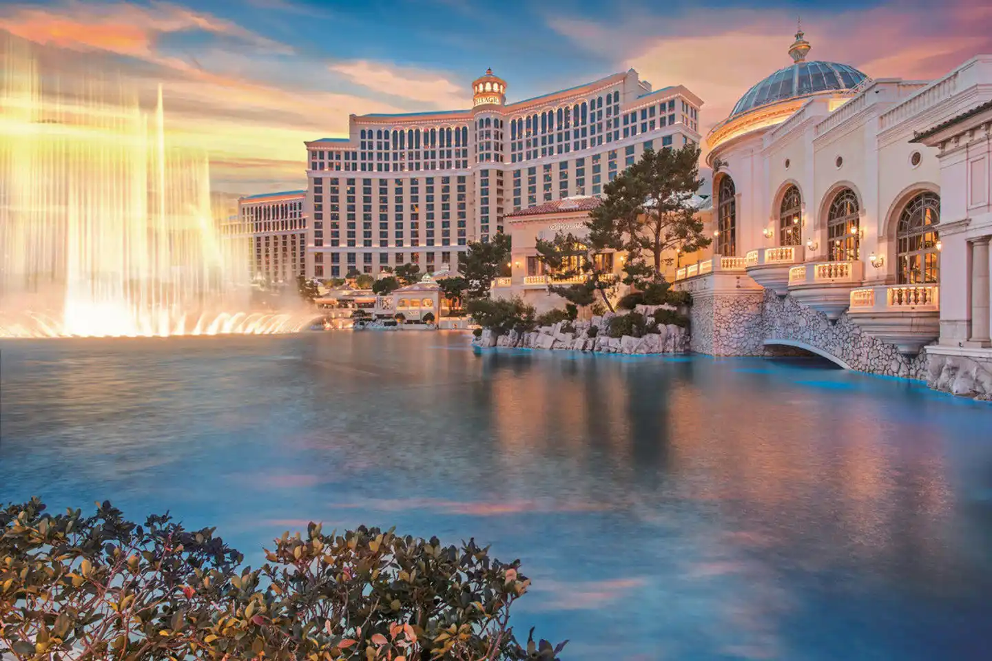 Bellagio Hotel & Casino Aussenansicht