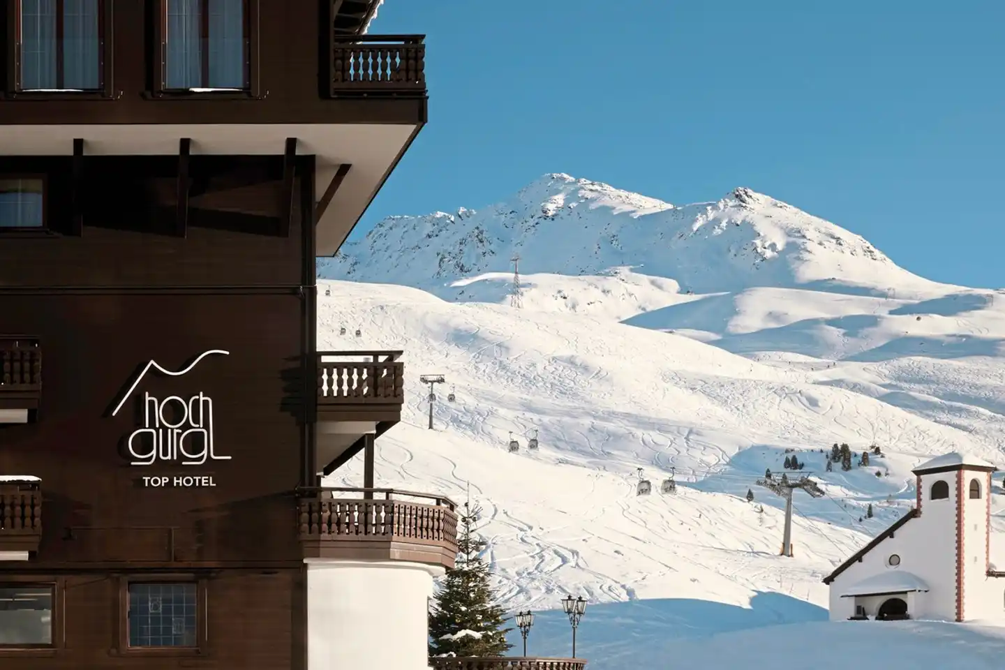 TOP Hotel Hochgurgl Landschaft