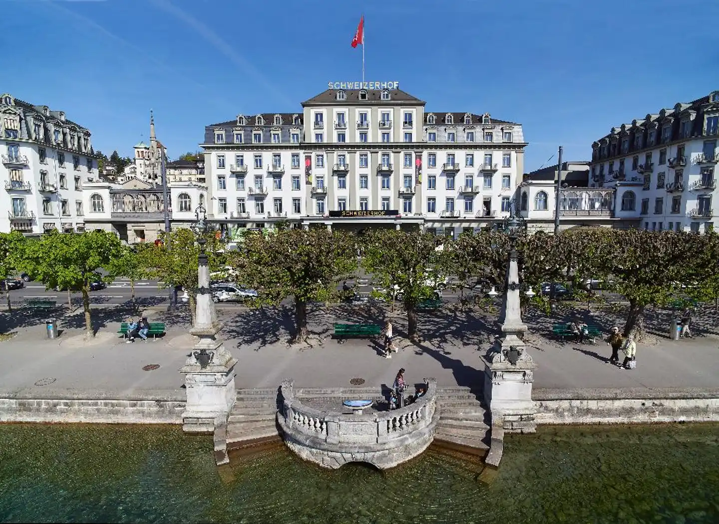 Schweizerhof Luzern Landschaft