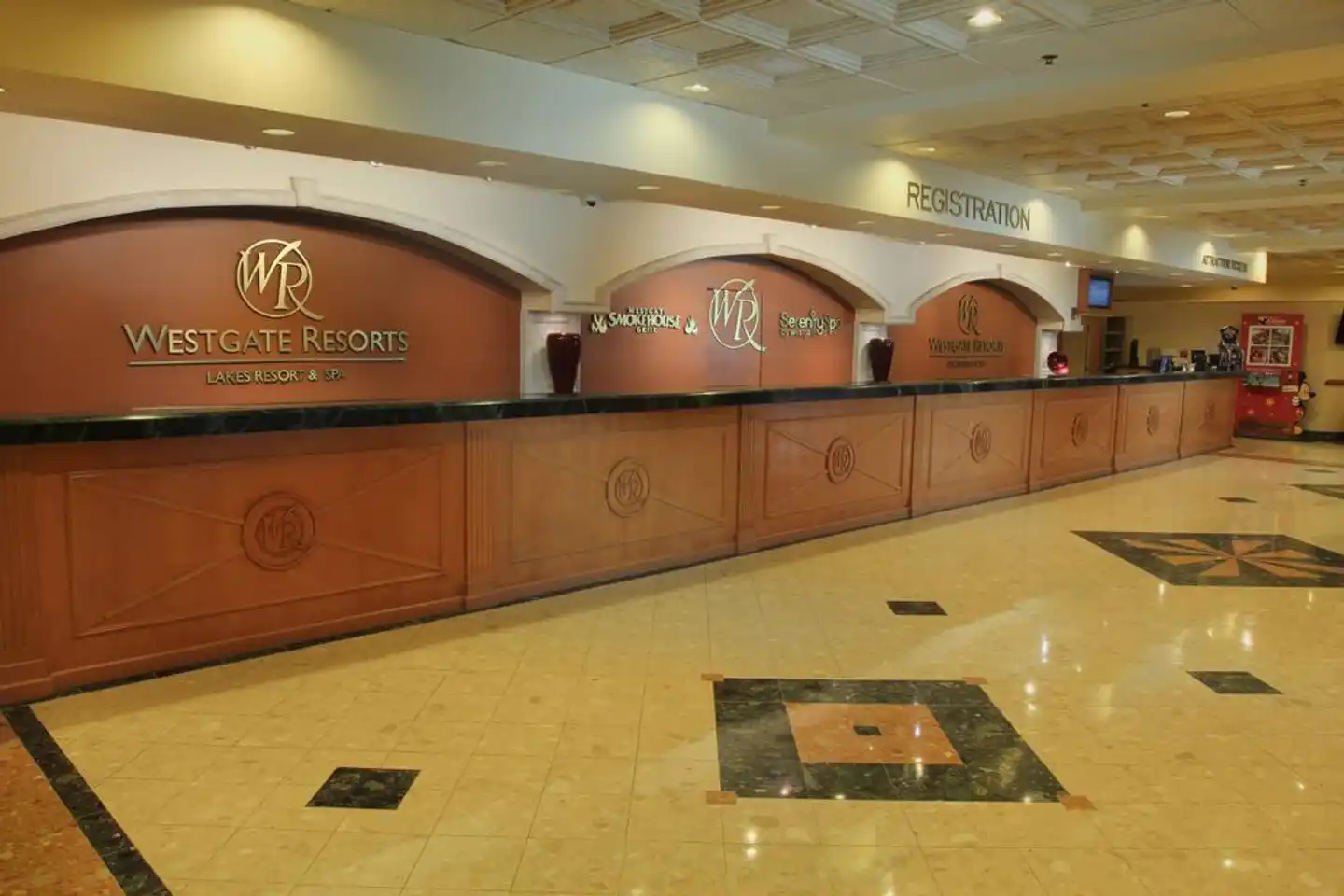 Westgate Lakes Resort and Spa Lobby