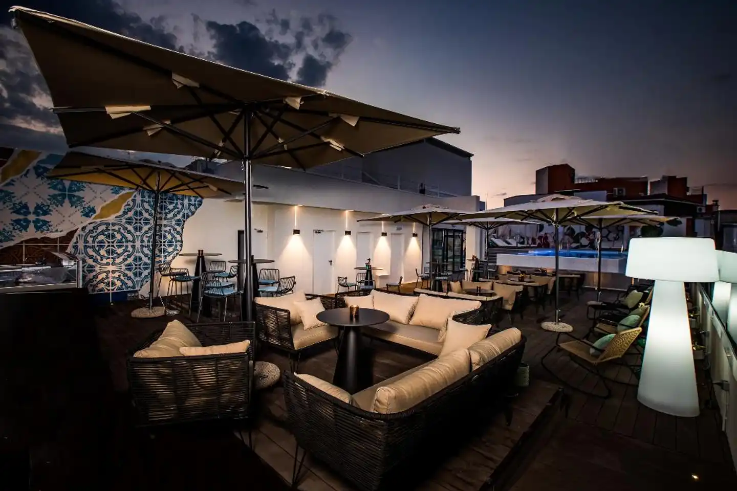 NYX Hotel Madrid by Leonardo Hotels Terrasse