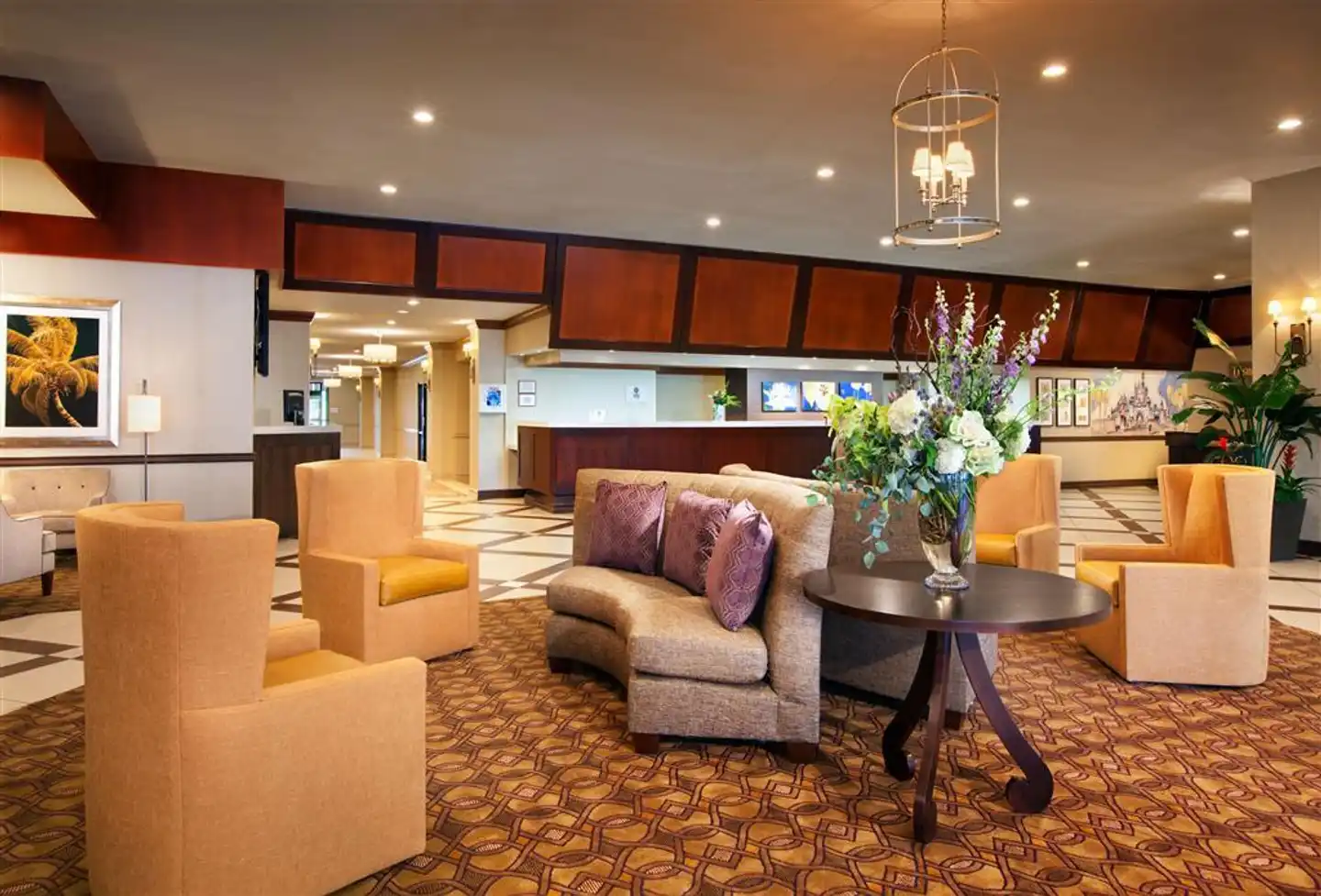 Sheraton Park Hotel at the Anaheim Resort Lobby