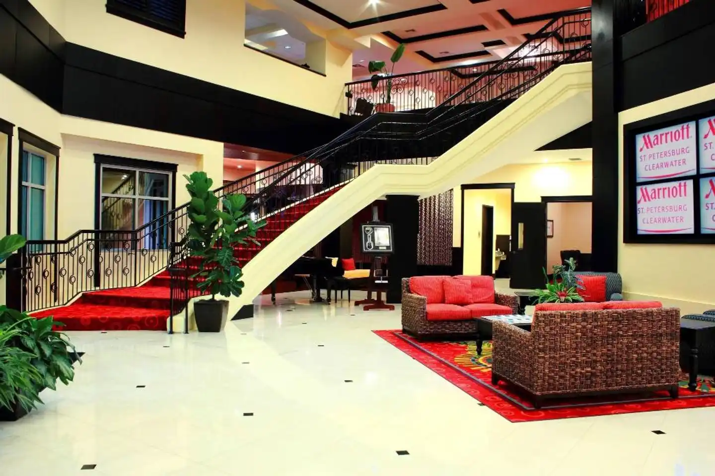 St. Petersburg Marriott Clearwater Lobby