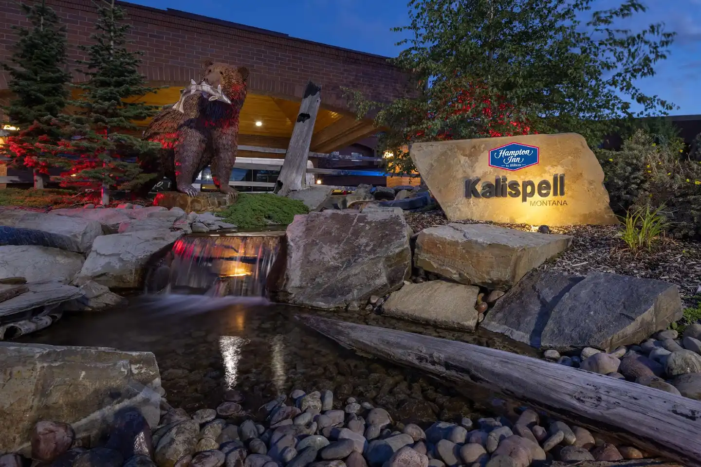 Hampton Inn Kalispell Terrasse