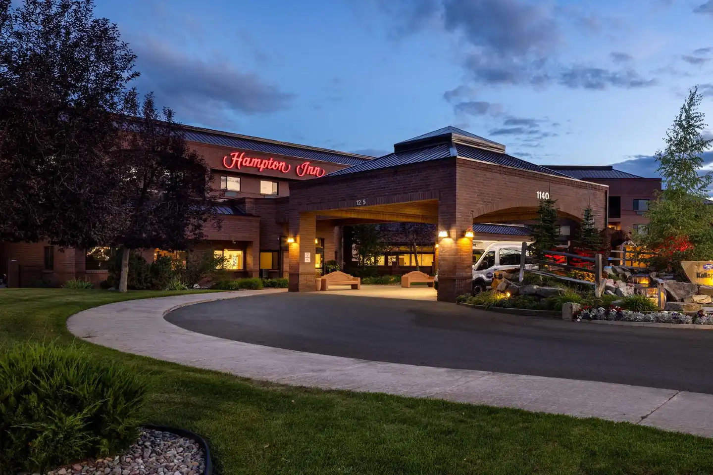 Hampton Inn Kalispell Aussenansicht