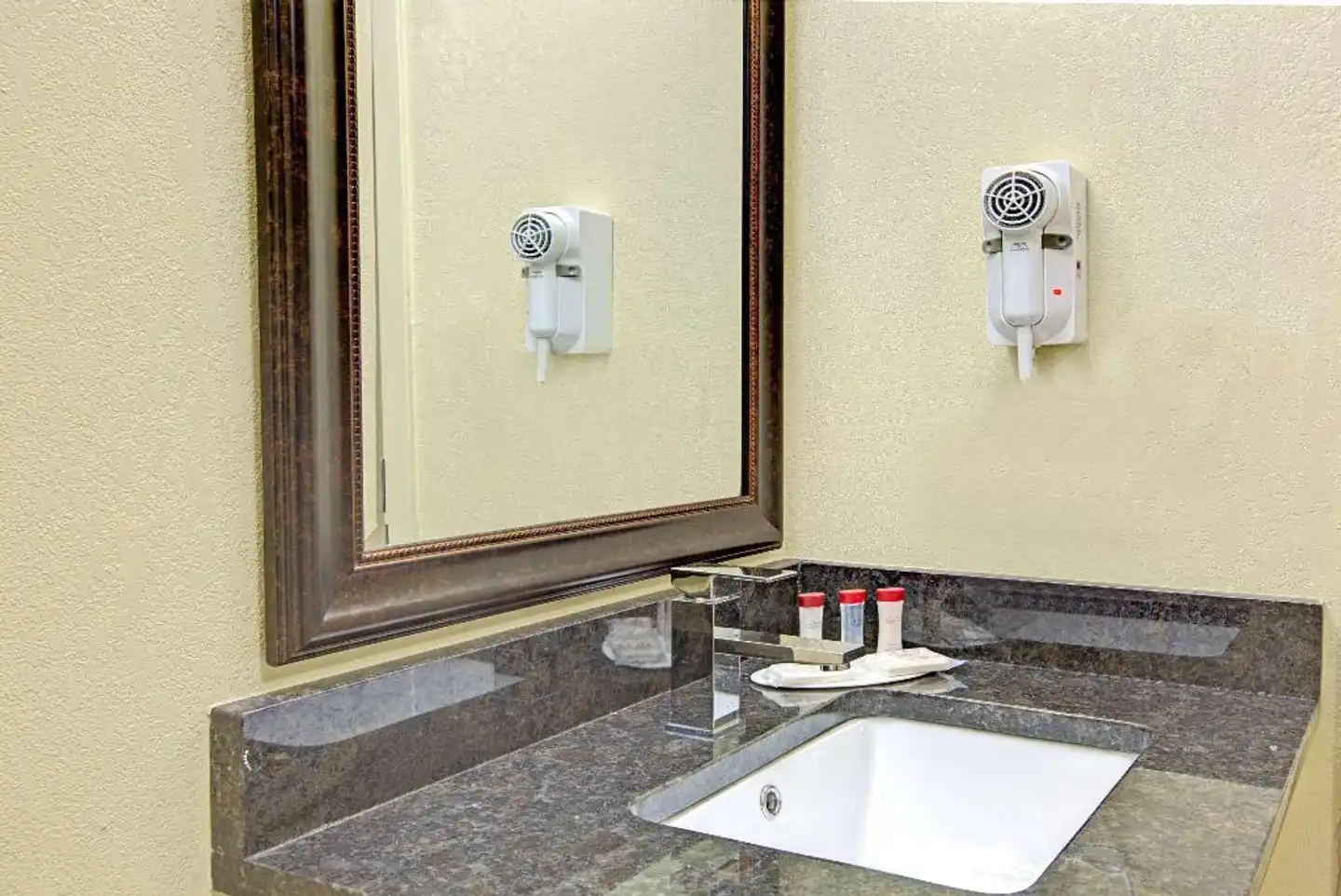 Ramada Plaza by Wyndham Charlotte Airport Conference Center Badezimmer