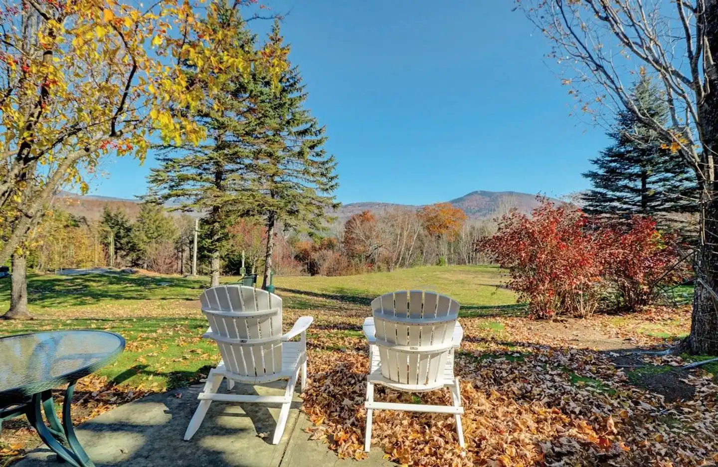 Nordic Village Resort Jackson Terrasse