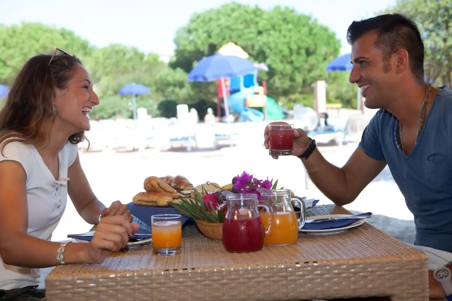 Club Esse Gallura Beach Village Terrasse