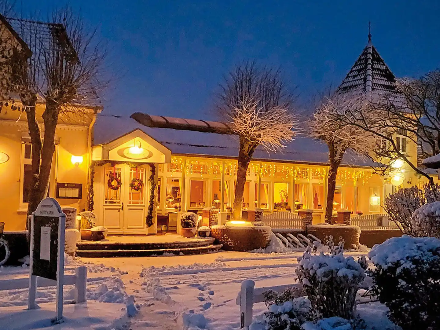 Sonnenresort Hüttmann Terrasse