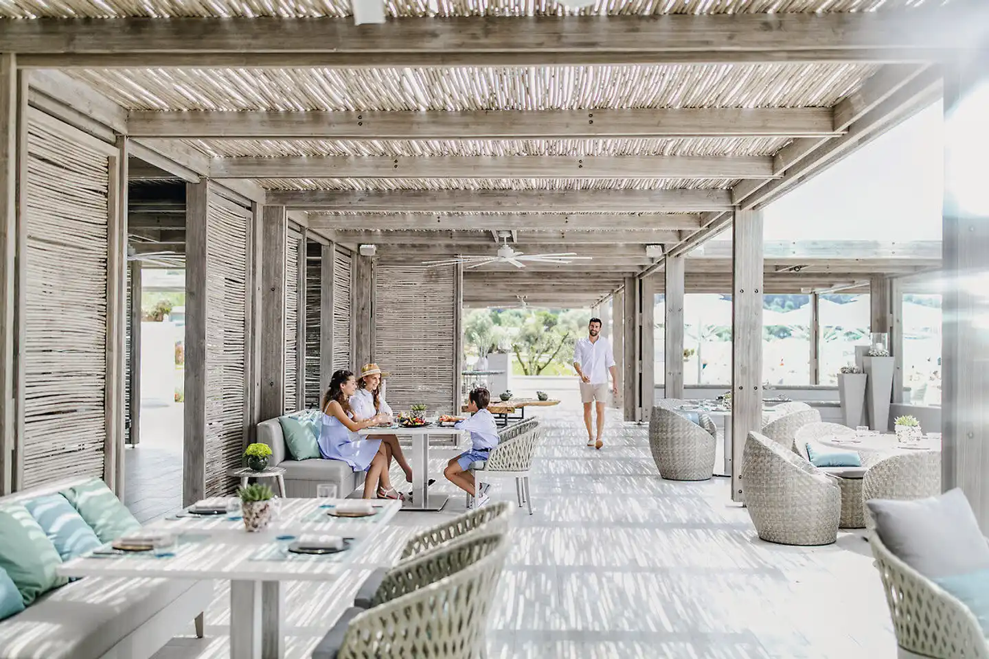 Sani Dunes Terrasse