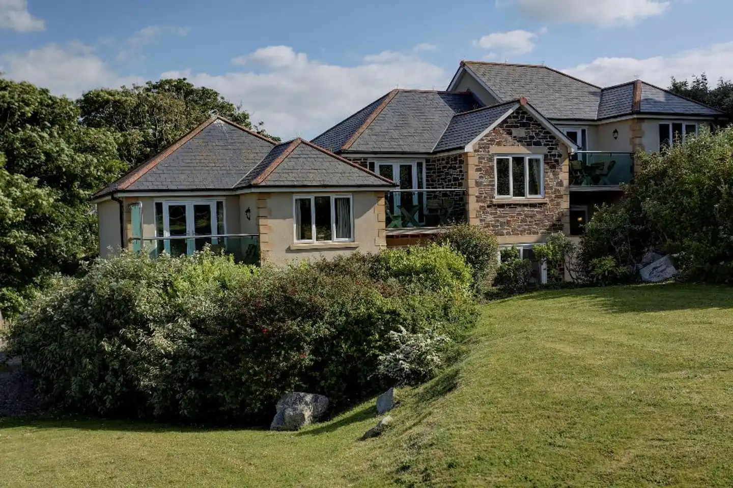 Porth Veor Manor Hotel, Cornwall Aussenansicht