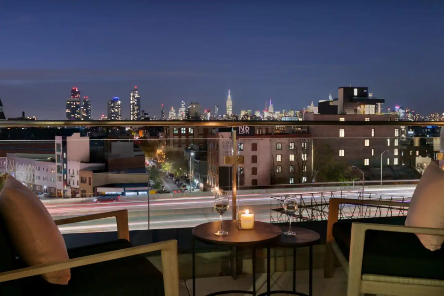 Hotel Indigo Williamsburg - Brooklyn Terrasse