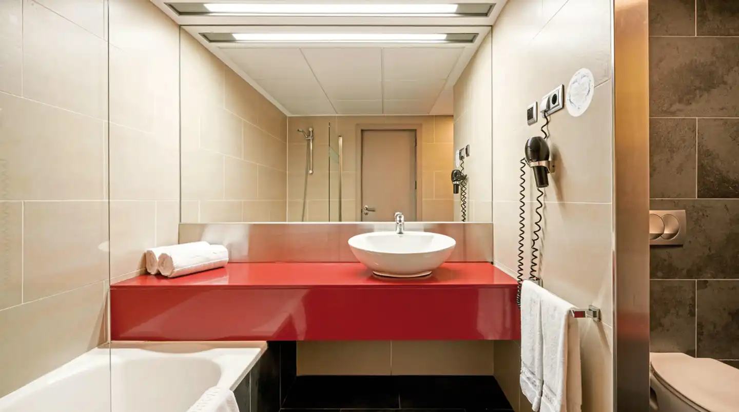 Hotel Ilunion Barcelona Badezimmer