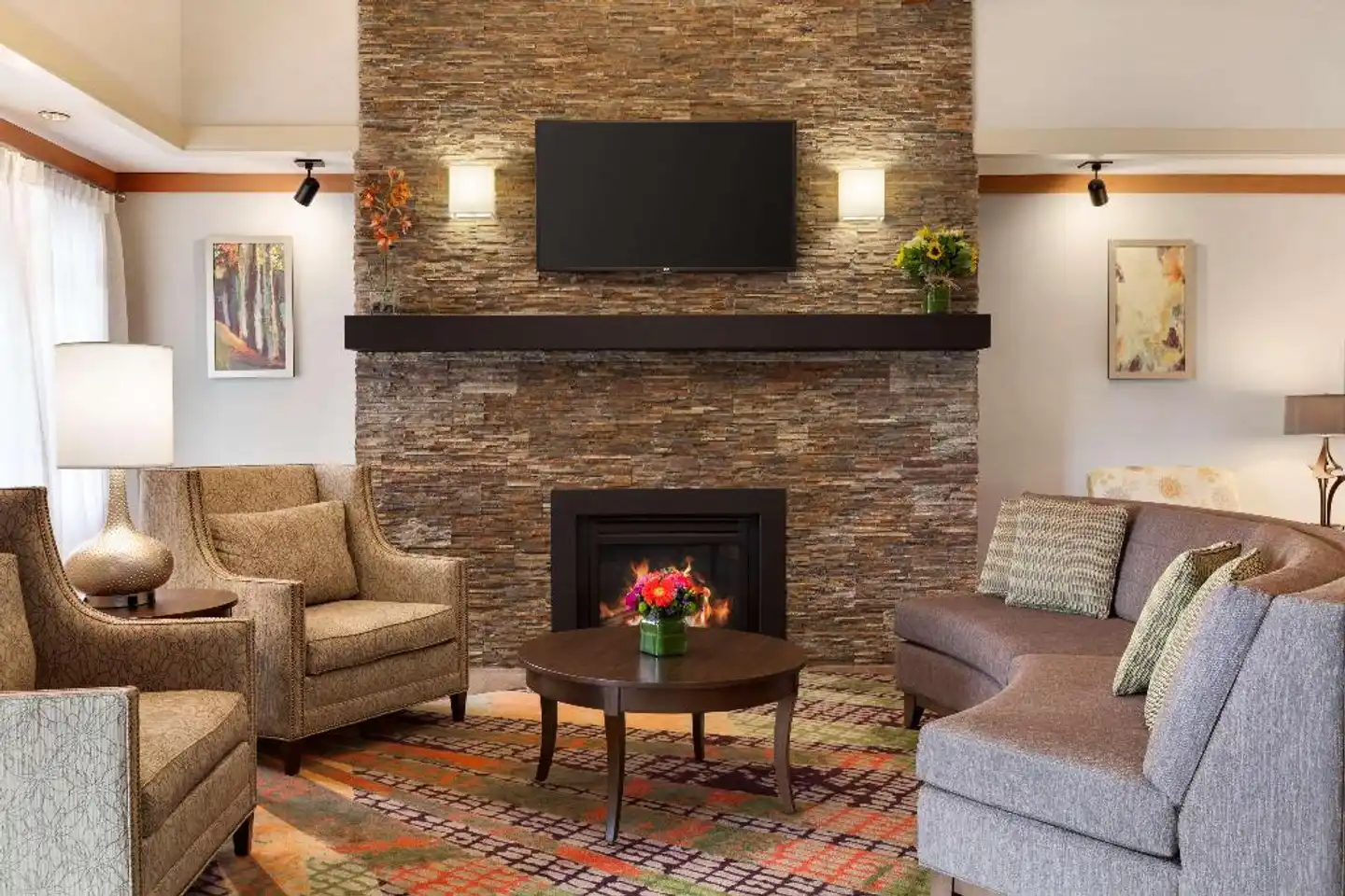 Homewood Suites by Hilton San Francisco Airport-North Lobby