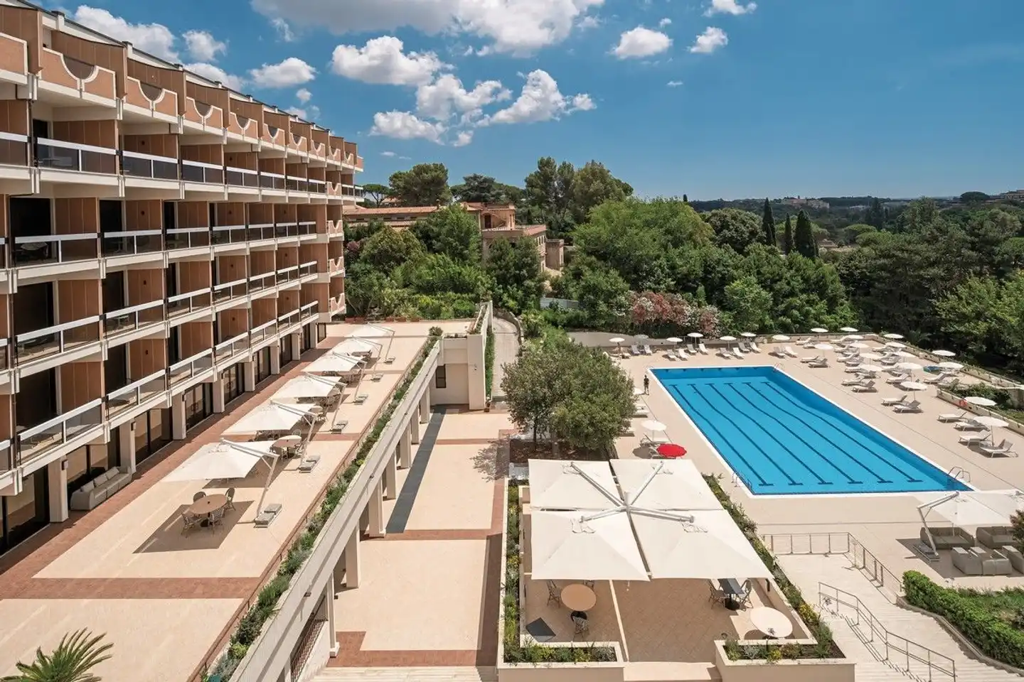 Hotel Villa Pamphili Roma Aussenansicht