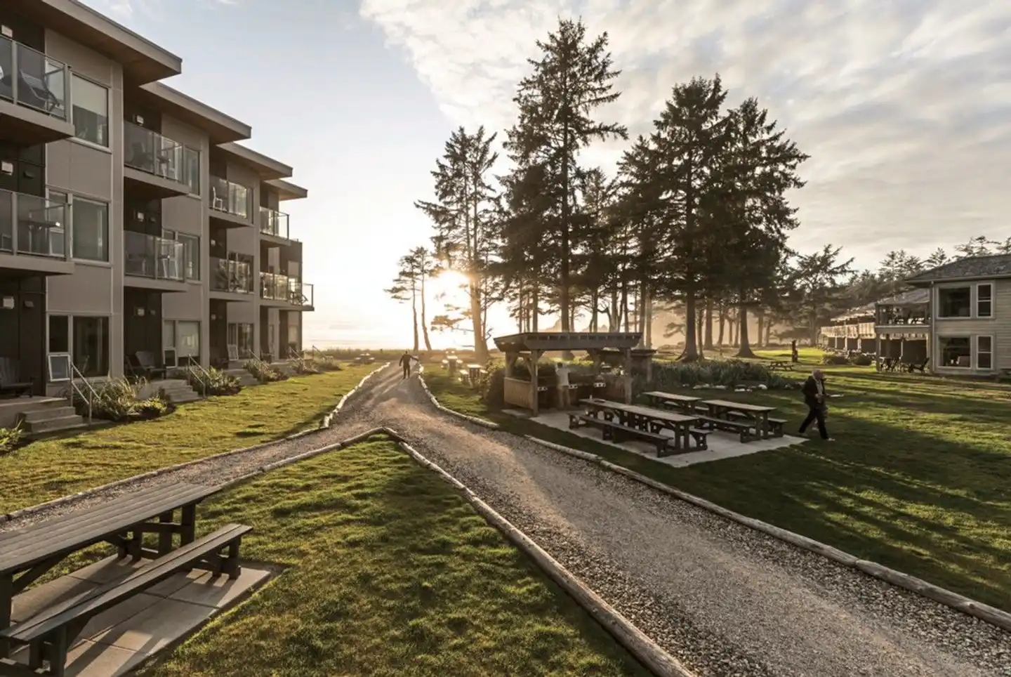 Pacific Sands Beach Resort Garten