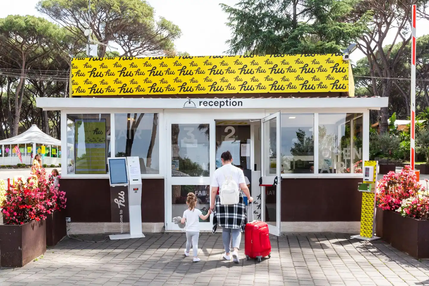 Camping Village Fabulous Terrasse
