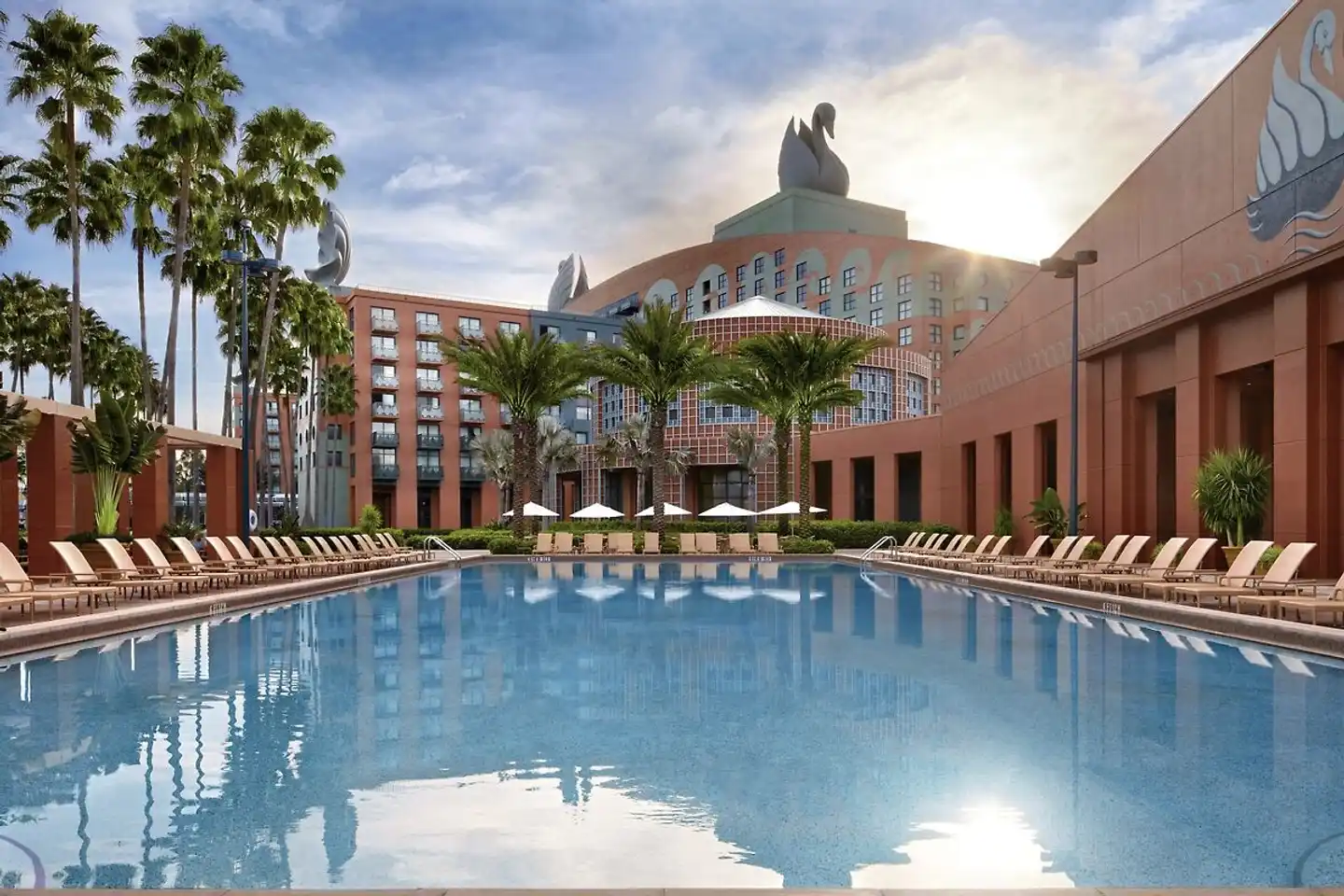Walt Disney World Swan Pool