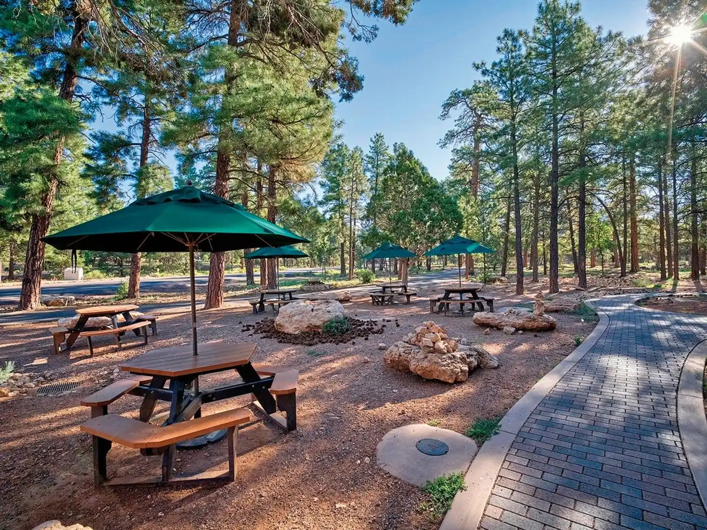 Yavapai Lodge West Terrasse