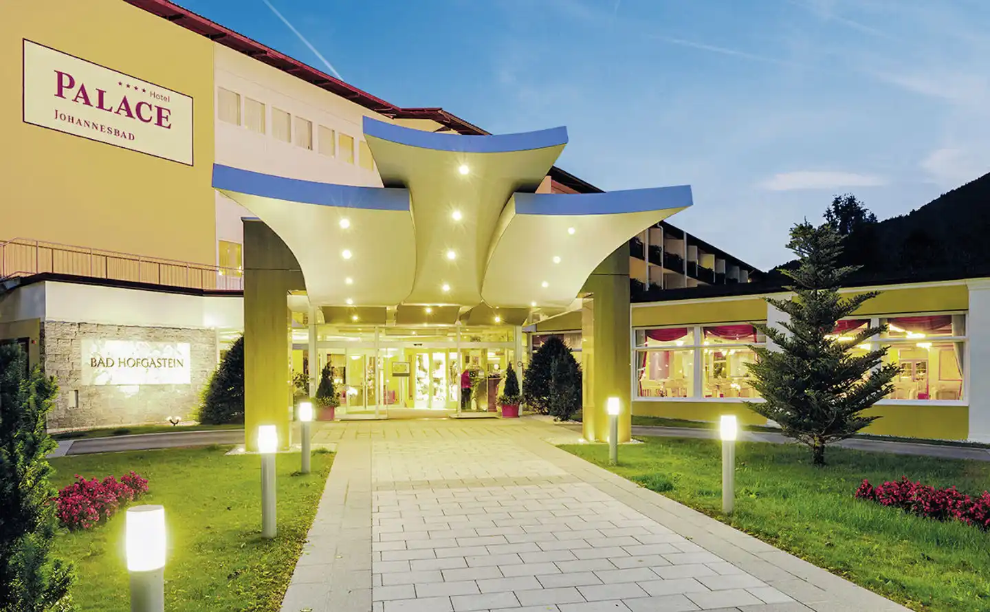 Johannesbad Hotel Palace Aussenansicht