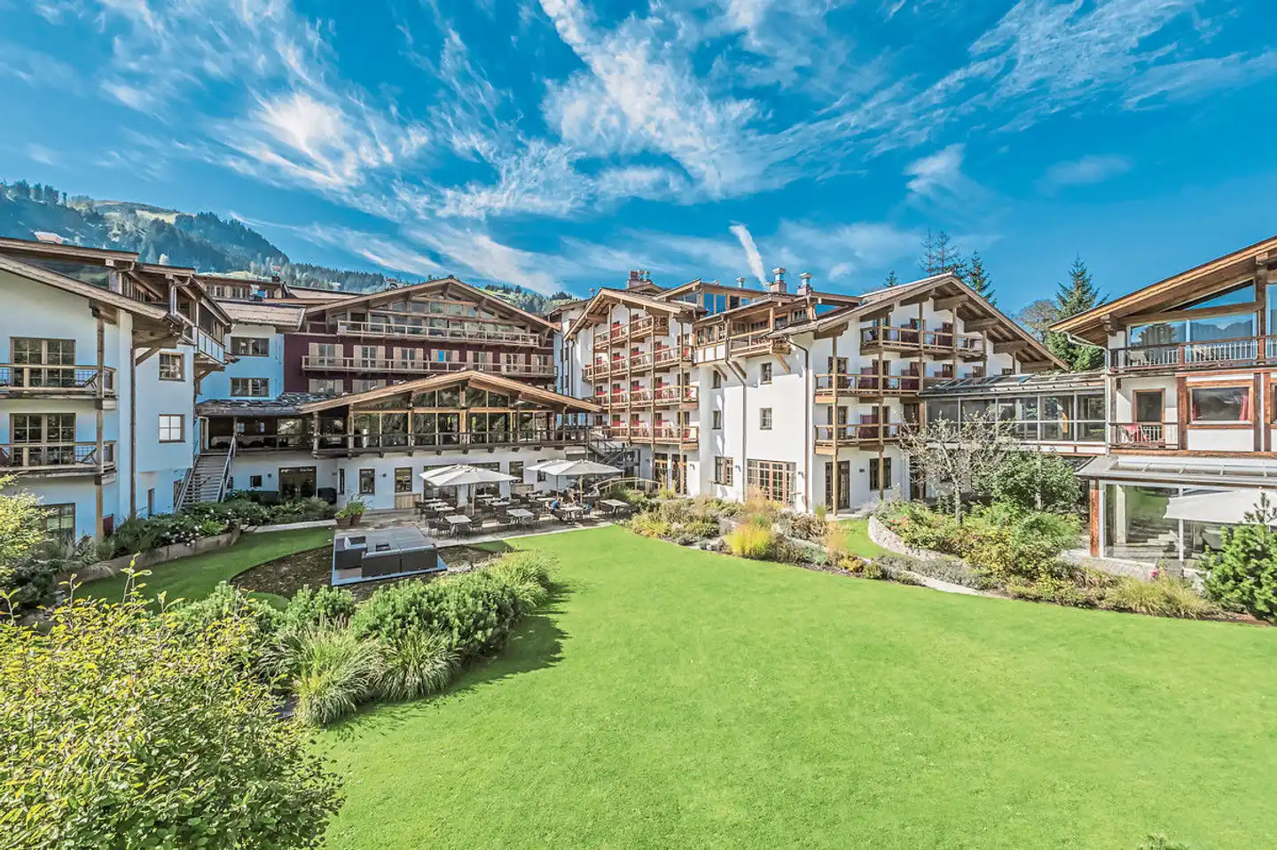 Kitzhof Mountain Design Resort Aussenansicht
