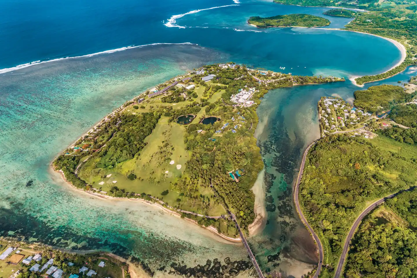 Shangri-La's Fijian Resort & Spa Landschaft