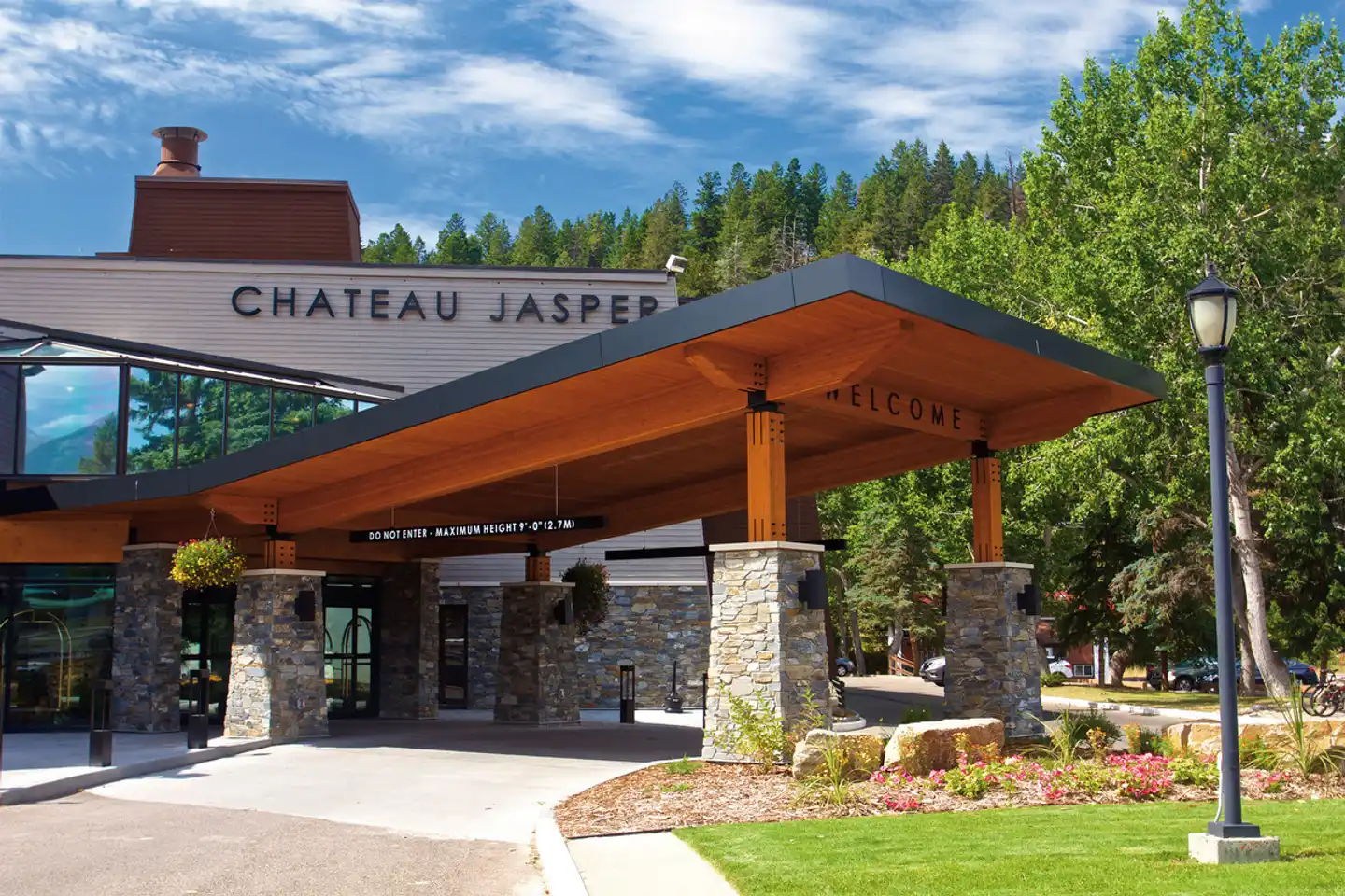 Chateau Jasper Aussenansicht