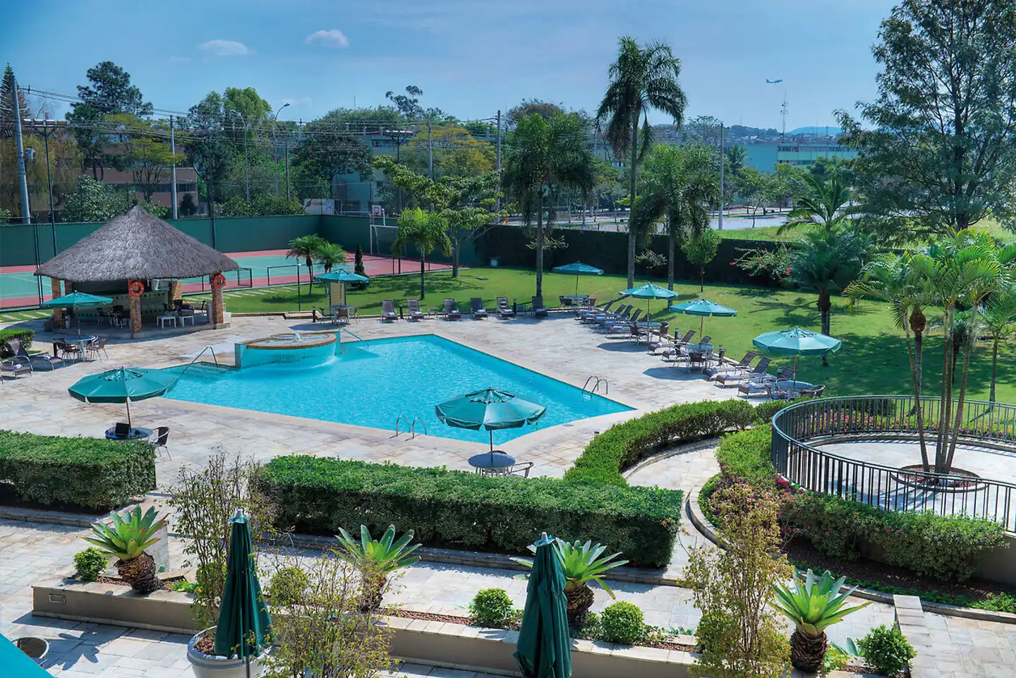 São Paulo Airport Marriott Hotel Pool