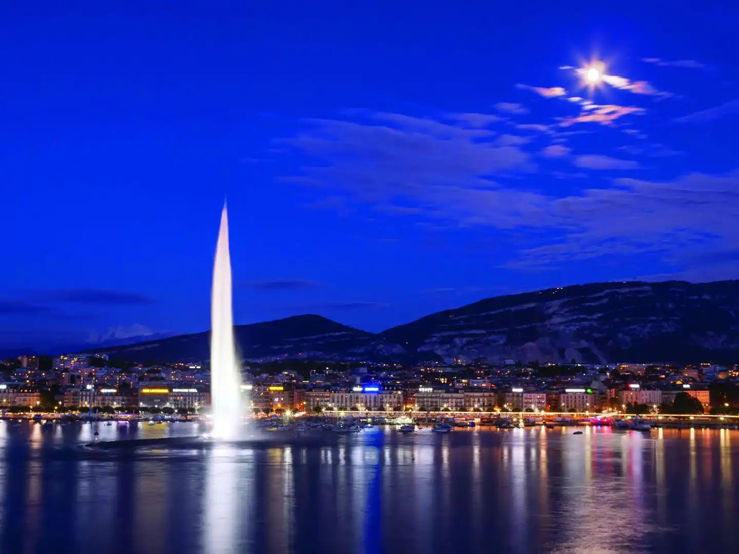Fairmont Grand Hotel Geneva Landschaft