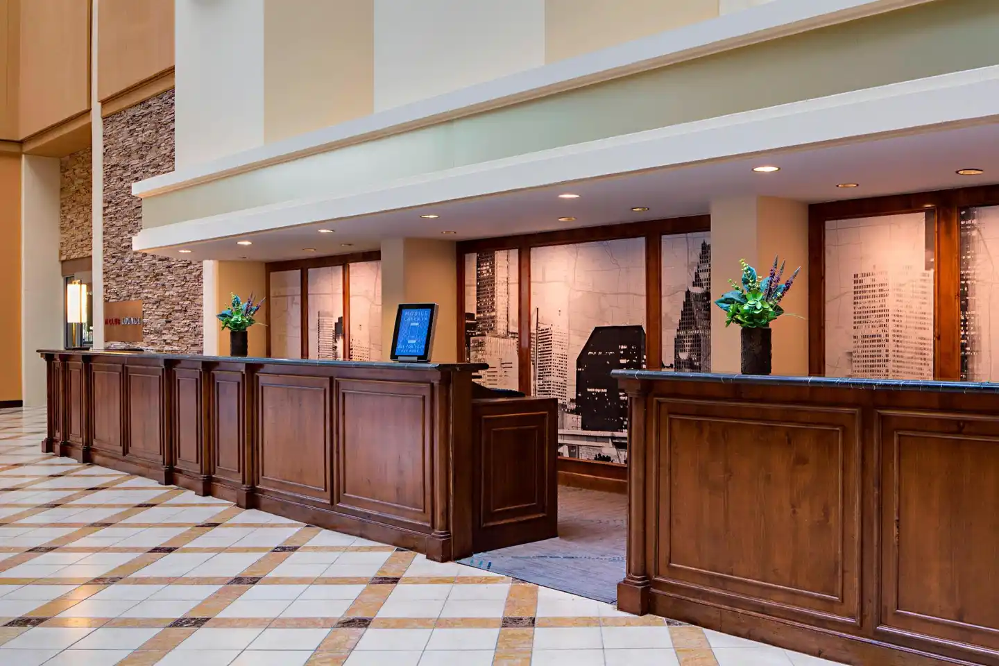 Houston Marriott Westchase Lobby