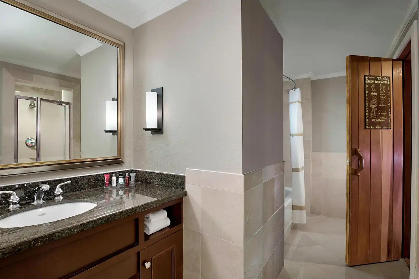 Houston Marriott Westchase Badezimmer