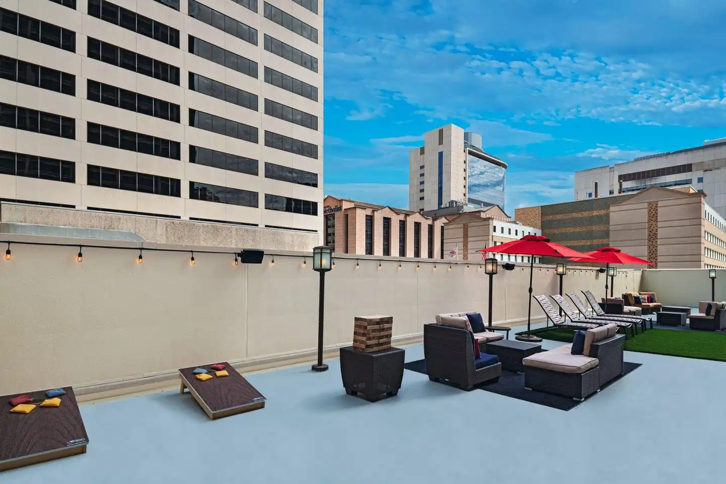 Houston Marriott Medical Center/Museum District Terrasse