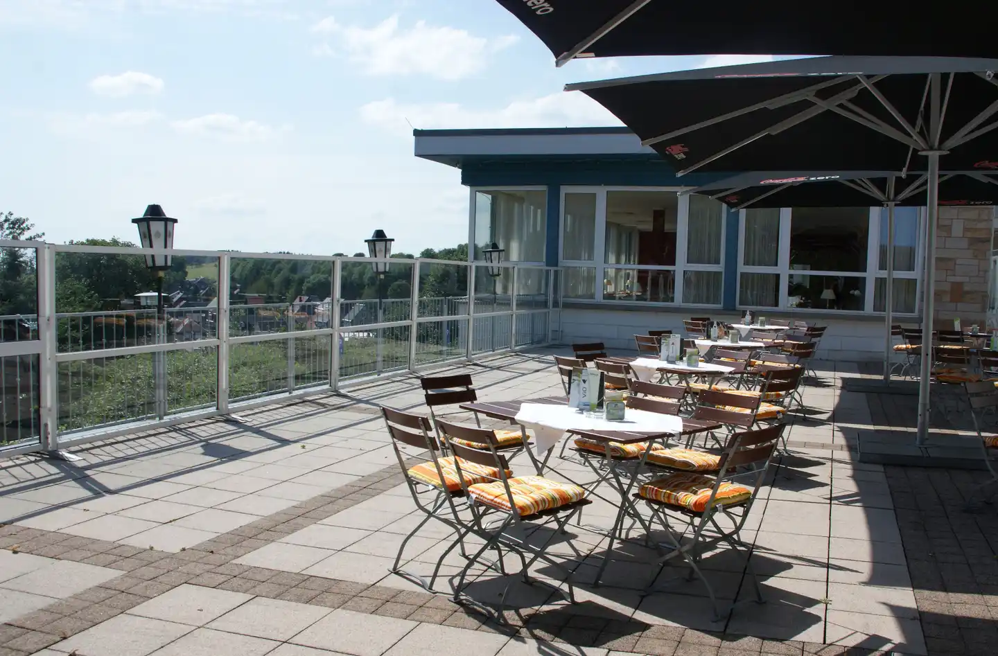 Werrapark - Haus Frankenblick Terrasse