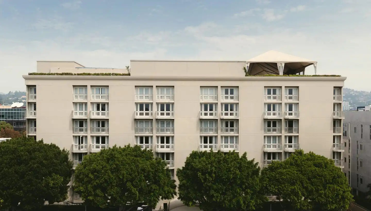 L'Ermitage Beverly Hills Aussenansicht