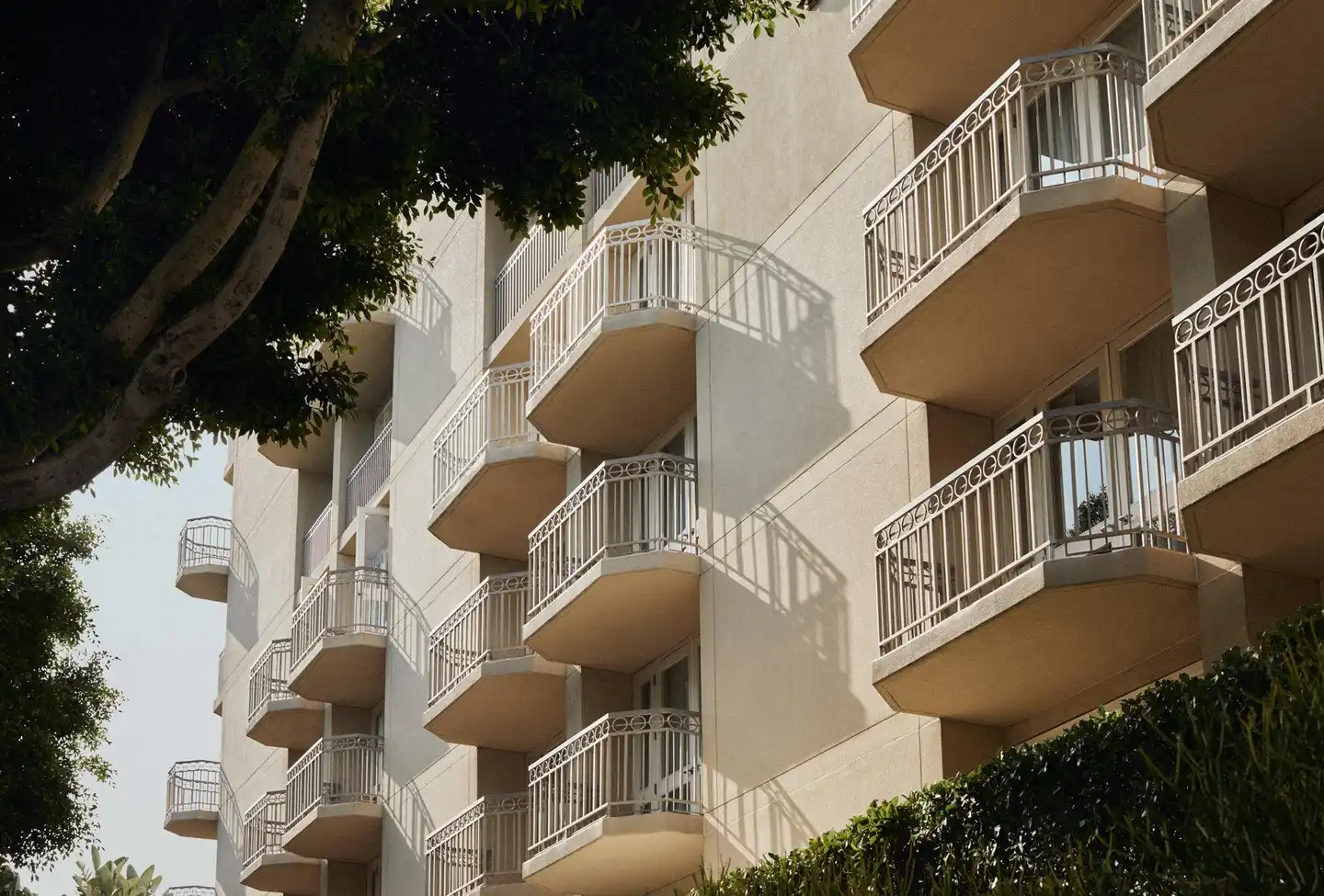 L'Ermitage Beverly Hills Aussenansicht