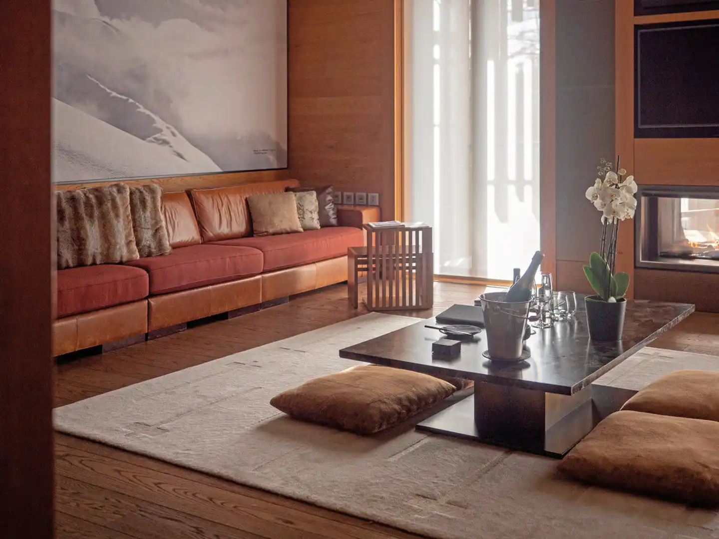 The Chedi Andermatt Lobby