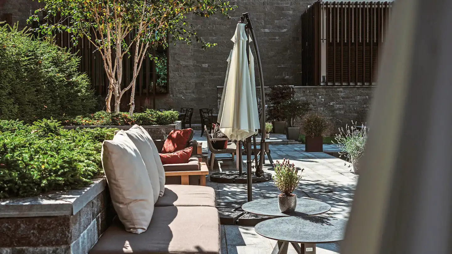 The Chedi Andermatt Terrasse