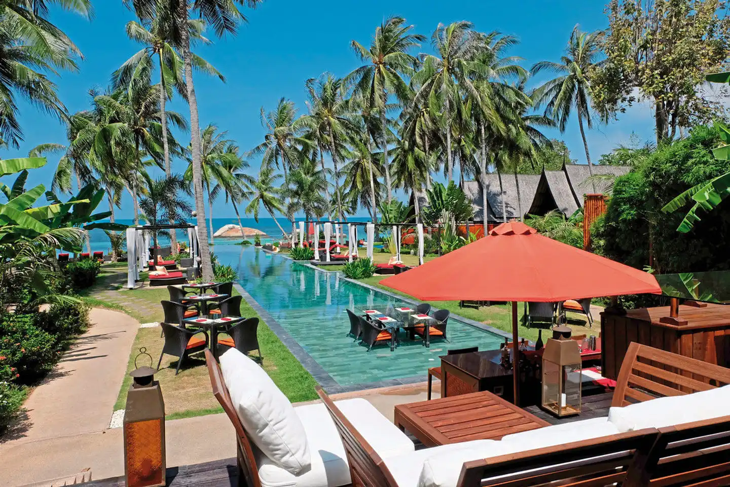 Kupu Kupu Phangan Beach Villas & Spa by L'Occitane Terrasse