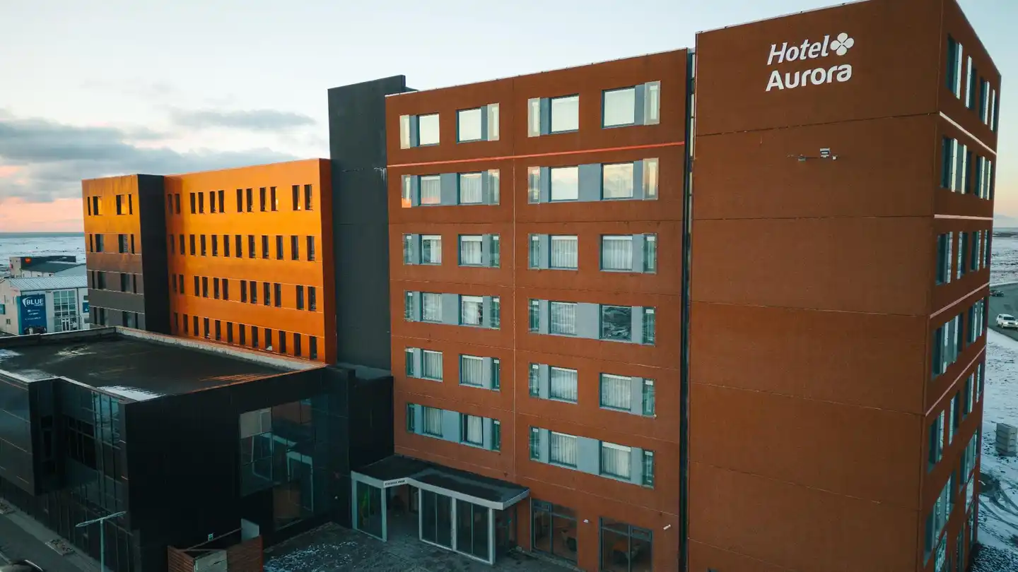 Hotel Aurora at Keflavík airport Aussenansicht