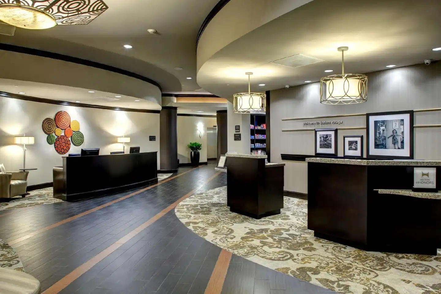 Hampton Inn & Suites Baton Rouge Downtown Lobby