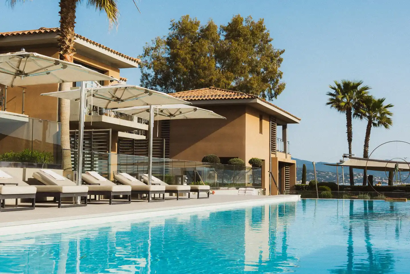 Kube Saint Tropez Hotel Pool