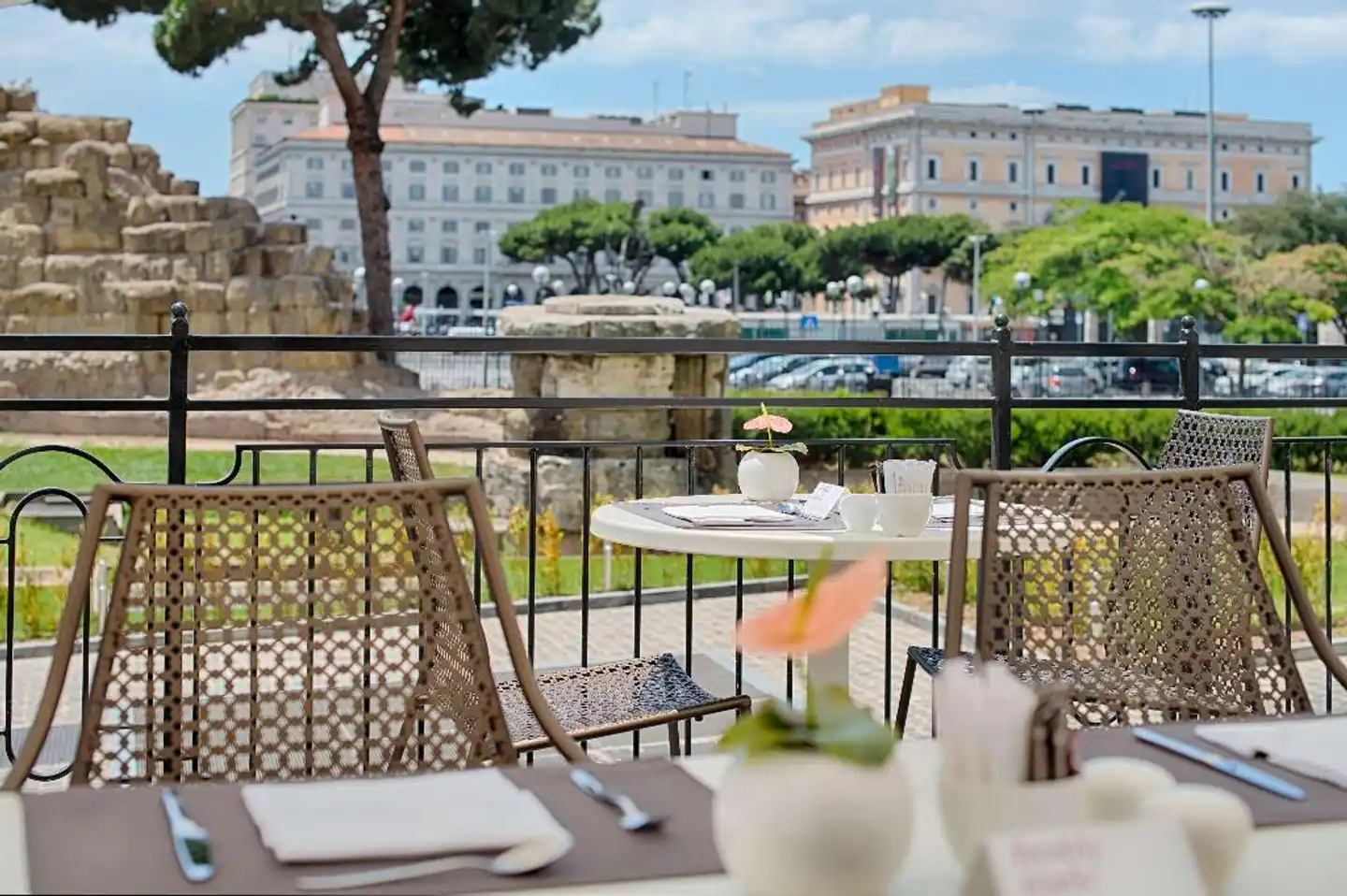 NH Collection Roma Palazzo Cinquecento Terrasse