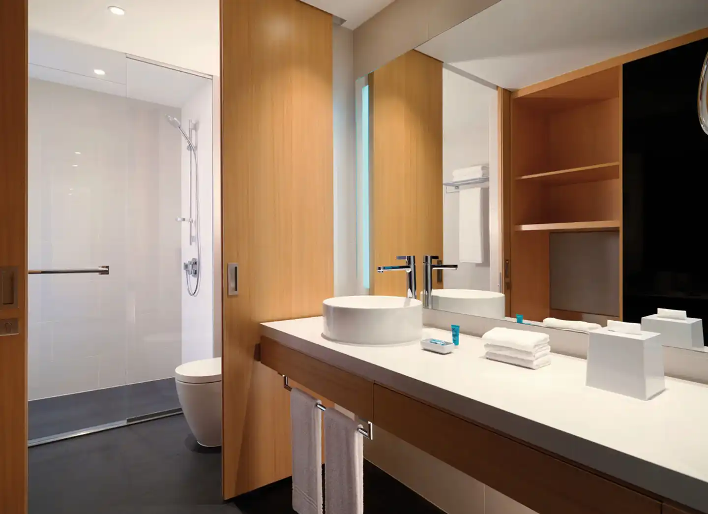 Aloft Dubai Creek Badezimmer