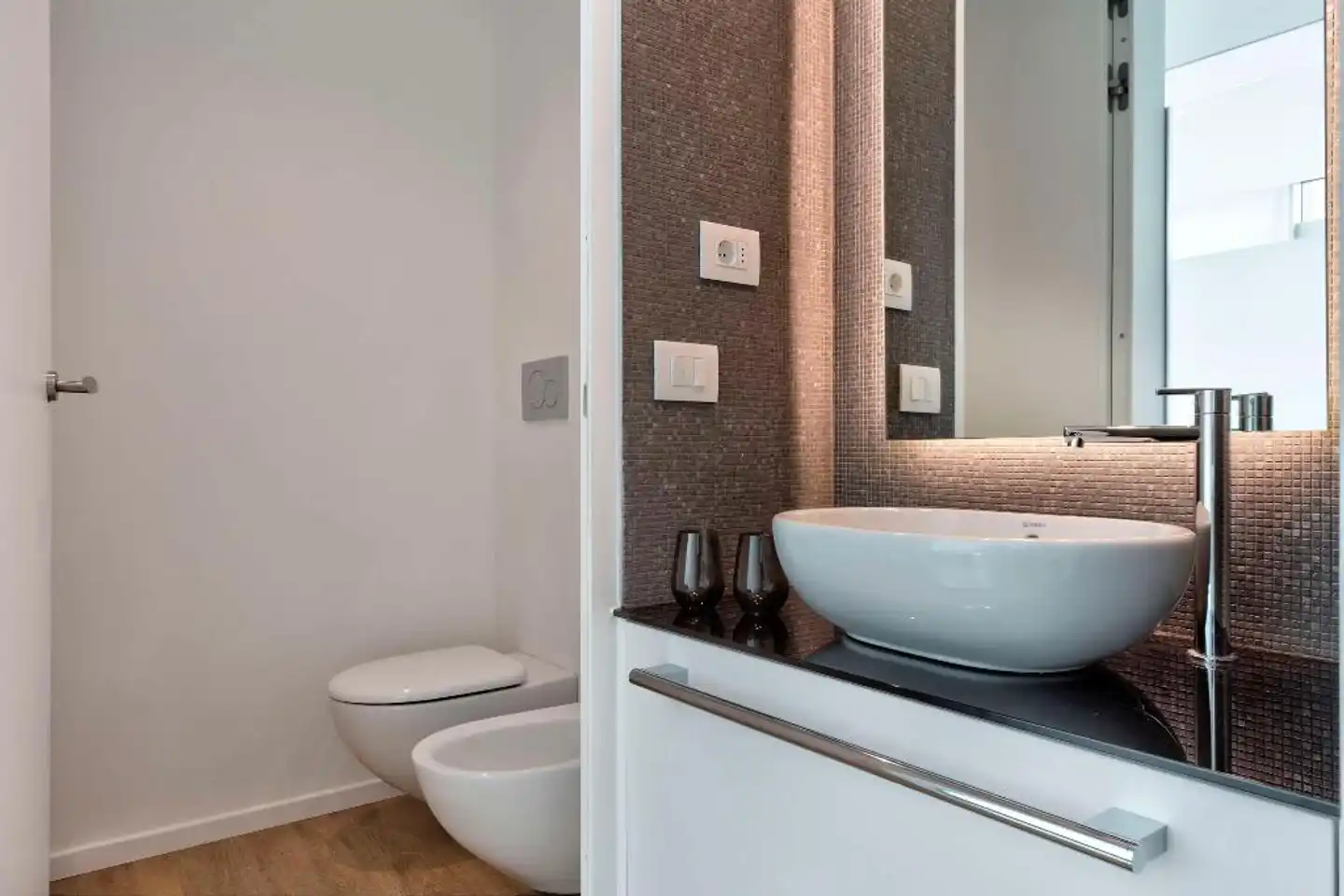 INNSiDE Milano Torre GalFa Badezimmer